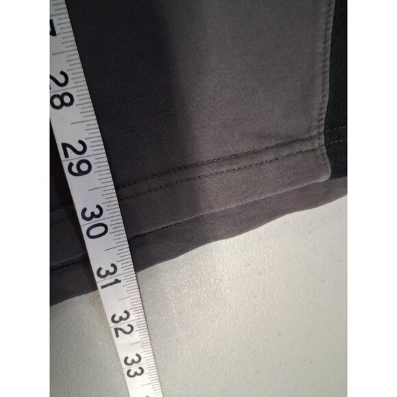 Harley-Davidson Gray & Black Long Sleeve Shirt With Orange Logo Mens L Cotton Bl - Picture 5 of 9